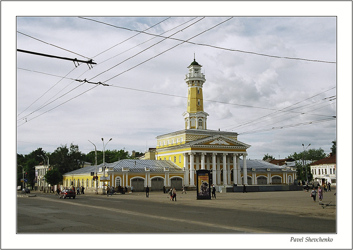 Кострома. Пожарная каланча.